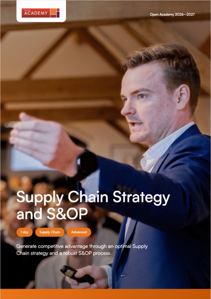 Brochure Supply Chain Strategy and S&OP
